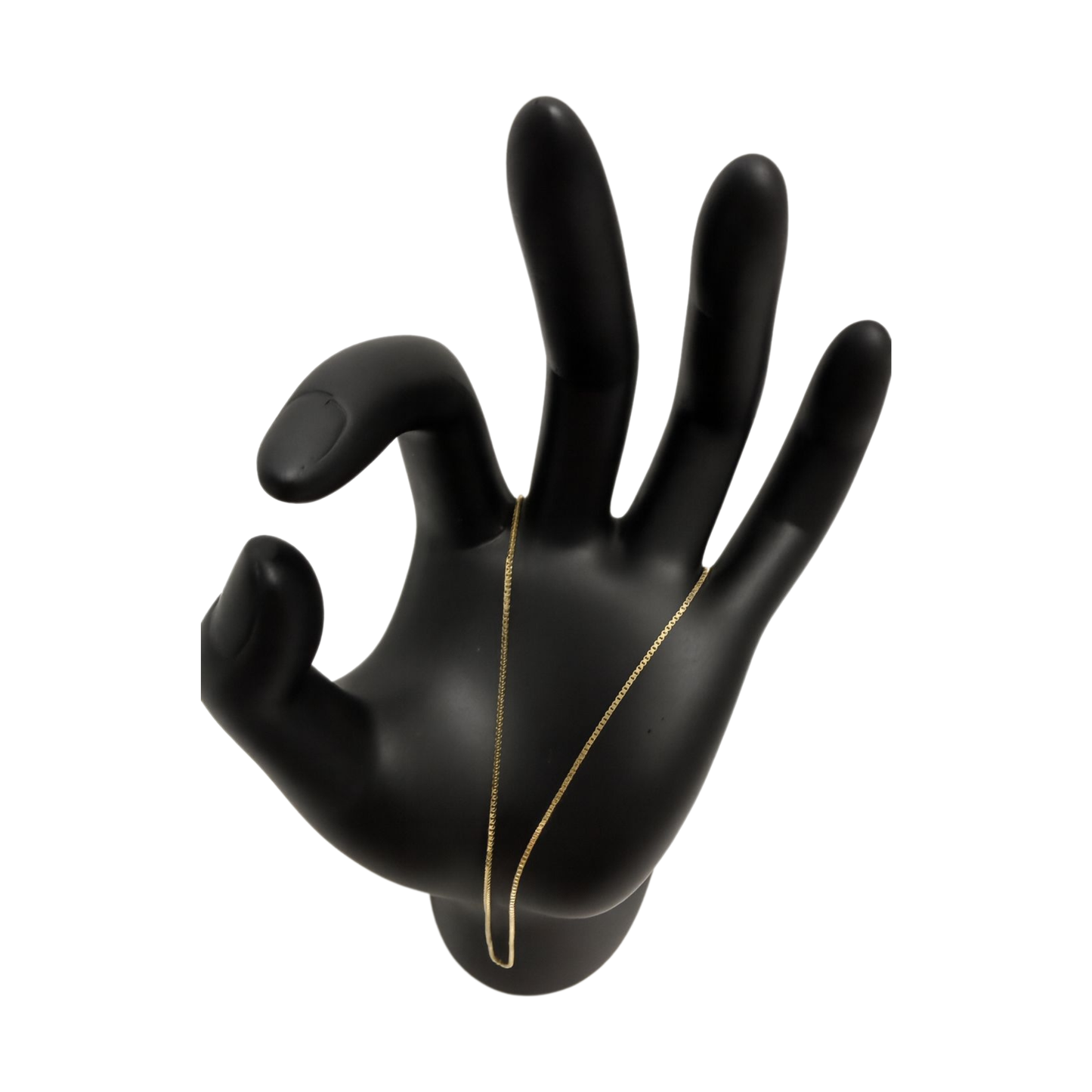 14K Golden Slim Box Chain