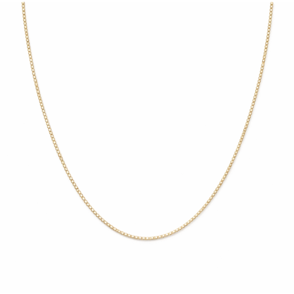 14K Gold Box Chain