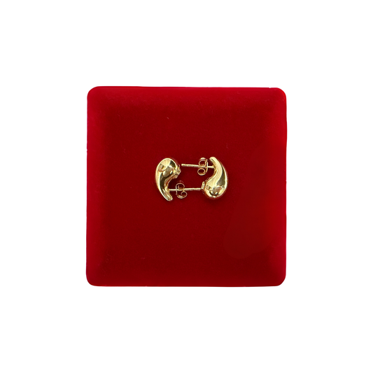 14k Gold Drop Earrings