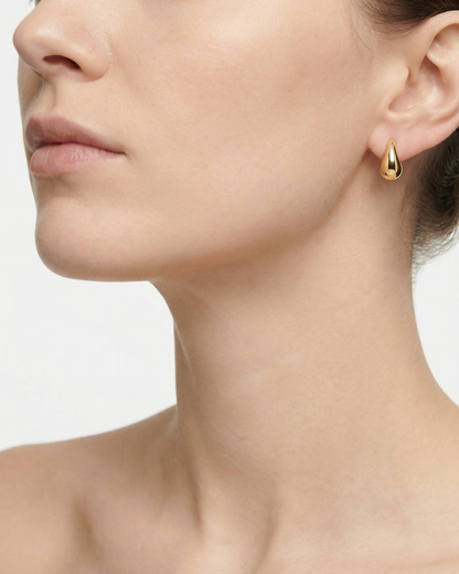 14k Gold Drop Earrings